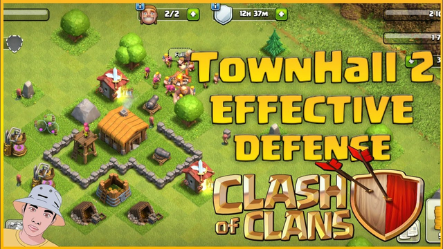 Clash of Clans Town Hall 2 Layout