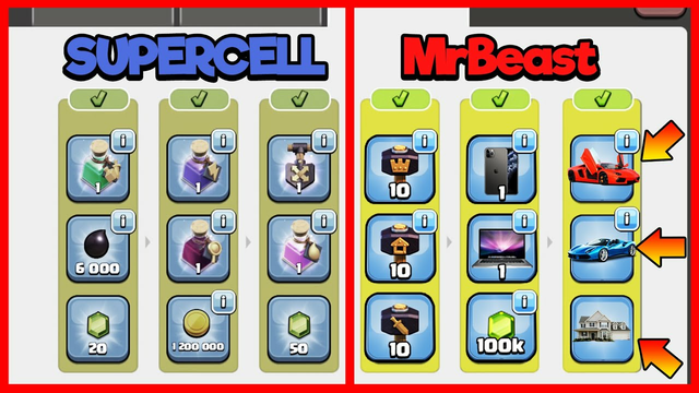 If Clash of Clans Was Made By MrBeast