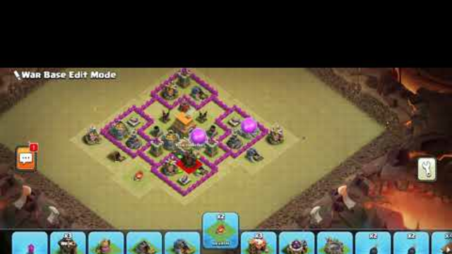 New Town Hall 6 War Base | Best Defense Base | Clash OF Clans