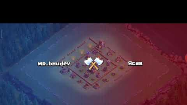 Clash of clans - builder base raged barbarian army attack for th6 and below #coc #5minutescoc