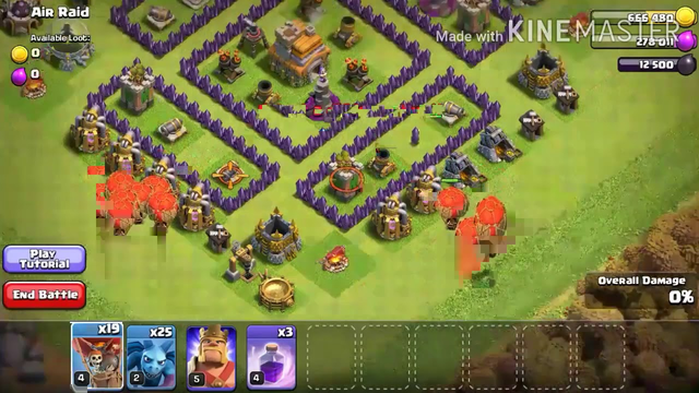 Balloon attack in clash of clans
