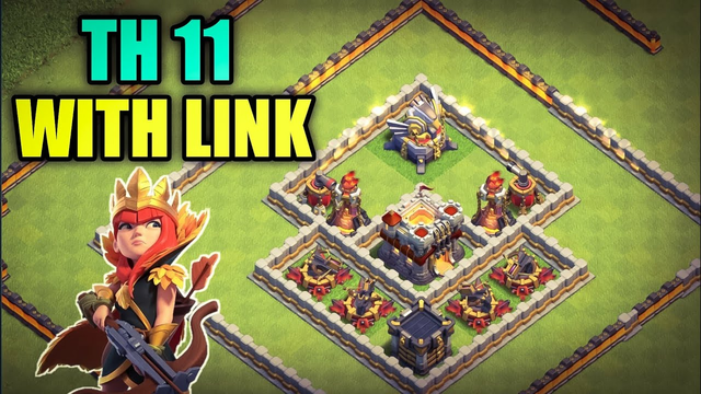 Best Th11 Hybrid Base With Link || Trophy/Farming Base 2020 || Clash Of Clans