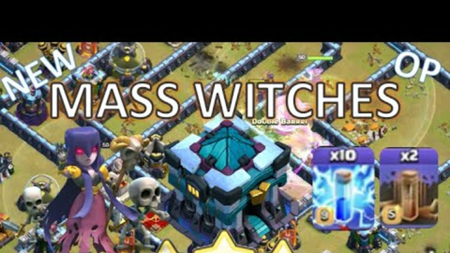 4 NEW Mass Witch Armies That Are Wrecking All TH13 Bases | Clash Of Clans