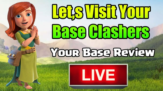 Let,s Visit Your base Clashers | #CocLive | Clash If Clans Live
