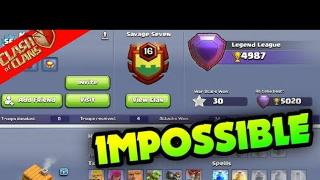 TH6 world record | TH6 sigh up to legend league | TH6 legend pushing attack replay | clash of clans