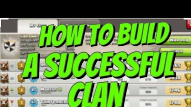 How To Make a Clan  And Run It  In Clash Of Clans100% proof