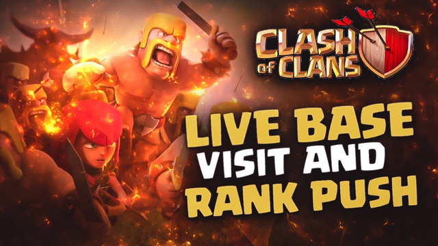 Clash of Clans live stream  || Base visit ||