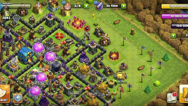 MY COC(Clash of Clans) ID After long time || new update are in coc