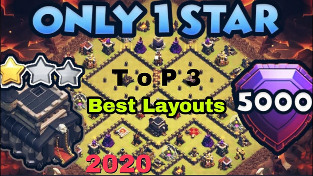 Best Top 3 Town Hall 9 Legendary War Bases - Anti 3 Star - Clash of Clans - COC -