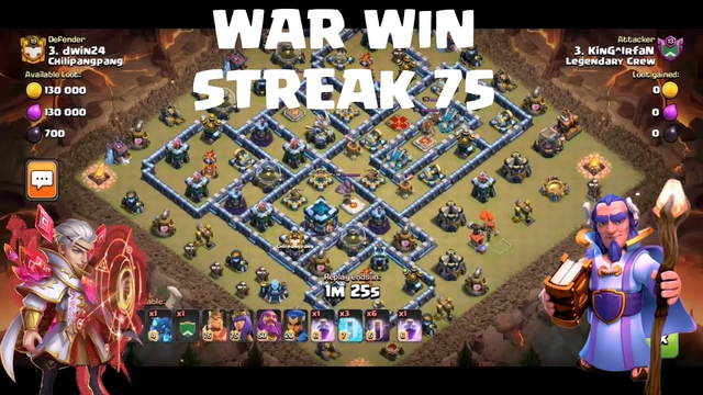 Best TH13 war Attack Strategies | War Win Streak 75 | Clash of Clans TH13
