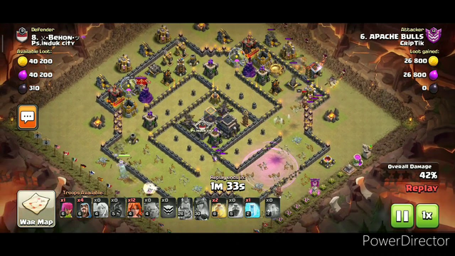 I modified the old beast strategy and then...........  Clash of clans - COC