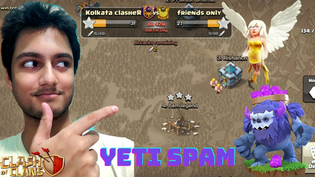 Th13 Yeti Spam Attack Strategy | Clash of Clans
