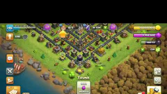 When I played clash of clans after a year