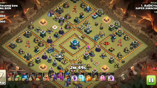 Clash of clans || Th13 3 star attack strategy || lavaloon || Best TH13 attacks