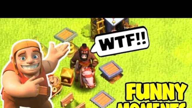 Unlimited Clash Of Clans Funny Moments #3 | WTF Moments With All Troops
