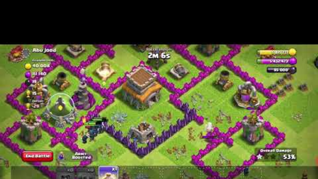 playing clash of clans because why not