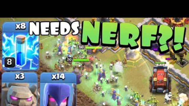 SPAM should NOT be THIS STRONG!! TH11 Zap Mass Witches UNSTOPPABLE! Best TH11 Attacks Clash of Clans