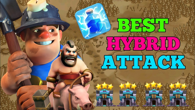 TH 13 ZAP HYBRID WAR ATTACK STRATEGY | The Strongest TH13 ARMY | Clash of Clans EP61