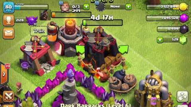 Checking clash of clans base after 2 months