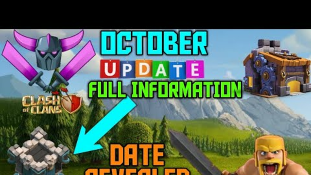 Coc October Upcoming Update 2020 Confirmed Date new update in clash of clans#coc full 100% leak Bh10