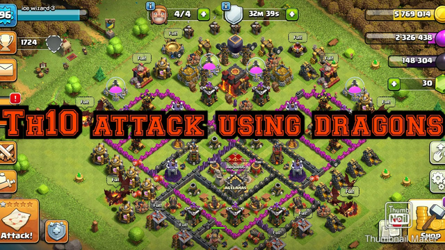 My second video of clash of clan#COC Gameplay&attack strategy
