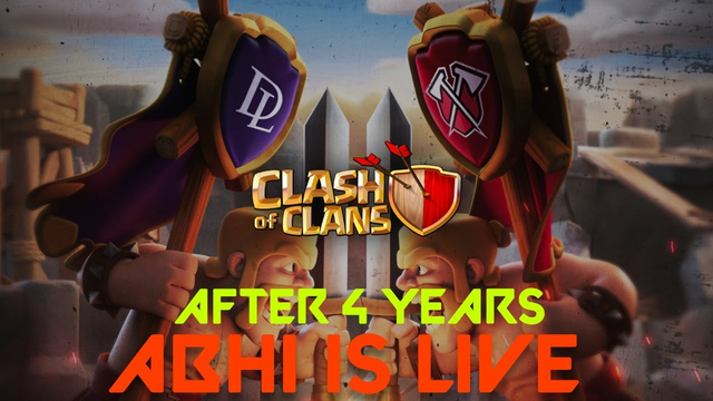 Clash of Clans Live India After 4 Years || Among us Later || !discord !insta