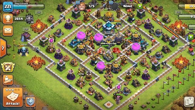 Clash of Clans Livestream Trying To Max My Th 13