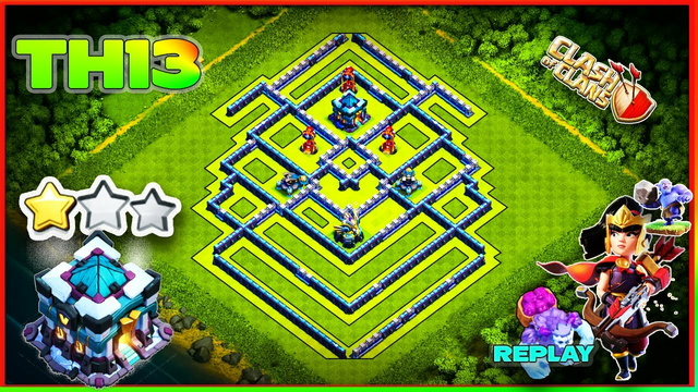 Clash Of Clans Town Hall 13 Best Defense/Trophy Base 2020 || Clash Buzz - Clash Of Clans