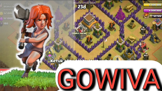 Cara Menyerang Gowiva Th 8 Attack Strategy War - Clash of Clans