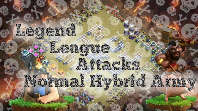 Clash of Clans Th13 Legend League || Normal Hybrid Army (October 2020)#01