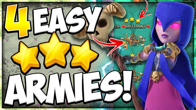 4 Unstoppable Armies for Easy 3 Stars! The BEST TH11 Attack Strategies for War in Clash of Clans