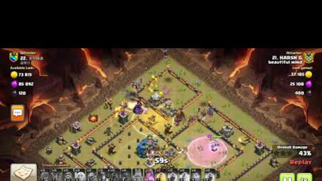 Clash of clans - th11 hybrid attack