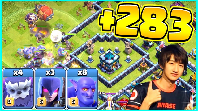 Legend League Attacks! Yeti BoWitch Attack Strategy! TH13|Clash of Clans