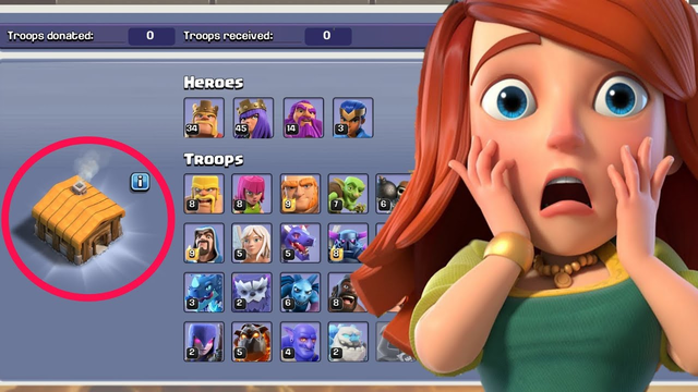 HOW TH2 PLAYER UNLOCK ALL TROOPS ? CLASH OF CLANS