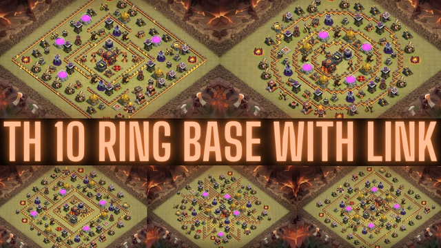 TOWN HALL 10 BASE WITH LINK ! TH 10 RING BASE WITH LINK ! Base links for town hall 10 Clash of Clans