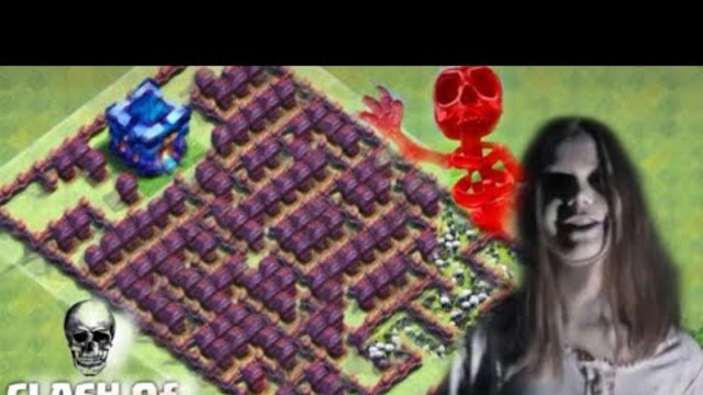 All Troops vs Traps | skeleton maze | clash of Ghosts | clash of clans