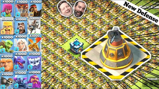 1000 Laser Defense  | Most satisfying , Funny raid of clash of clans(Coc) | Much Gamerz | Part 41