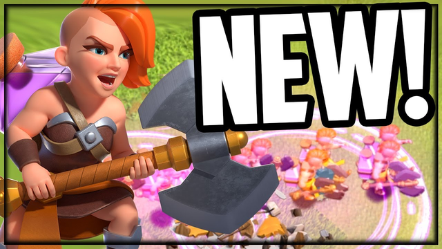 New TROOP! Clash of Clans Update - Super Valkyrie!