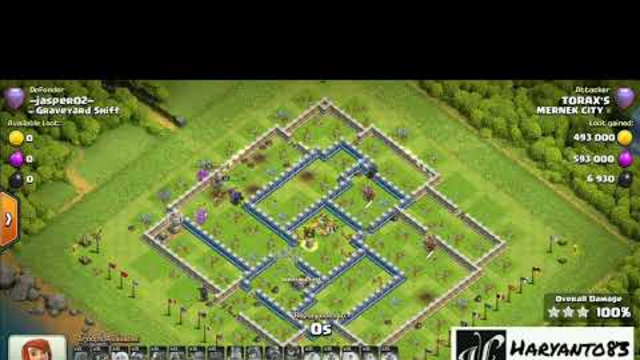 Clash of clans | attack th 13