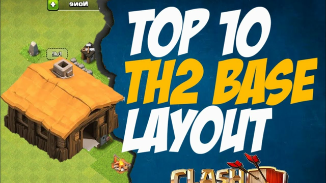 Best TH2 Base Design/Layout | Farming/Trophy Push | Clash of Clans