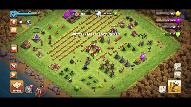 Clash of clans episode 4 fix that rush !!! Finally all gold walls and upgrading clan castle !