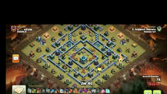 Zap lalo hit TH13 - Clash of Clans