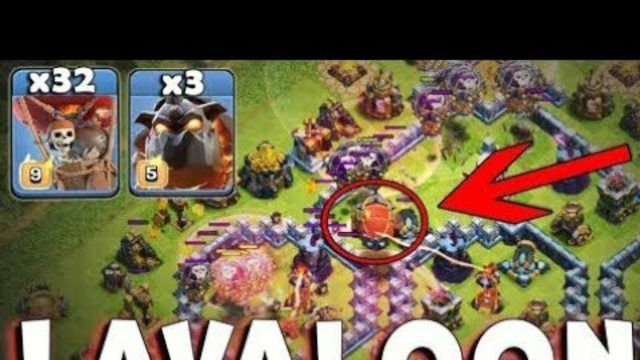 Clash Of Clans | Th12LavaLoon Attack strategy | Champion League