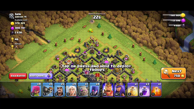 3 STAR WITH WITCH ATTACK l TH9 l CLASH OF CLANS
