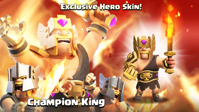 THE BEST New Barbarian King Skin | UPGRADED All ARMY Camps | Clash of Clans