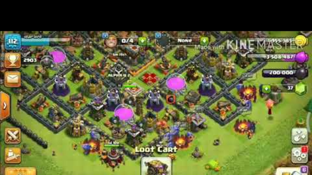 Best 2 strategy for th10 for pushing or loot CLASH OF CLANS