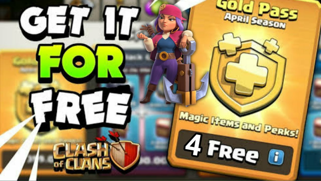 Watch me stream Clash of Clans /gold pas giveaways