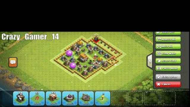 Clash of Clans | Town hall level 5 Easy base | 2020 | Crazy_Gamer_14