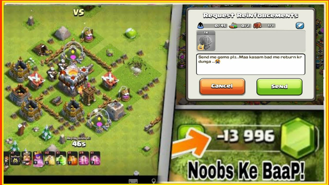 Top 5 Types of NOOBS in Clash Of Clans WHO Really EXISTS in the Game !! NOOBS in Coc |Hindi