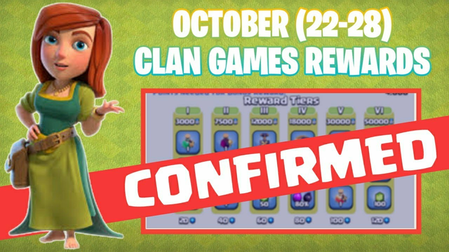 Upcoming October (22-28) Clan Games Rewards 2020 - Clash Of Clans